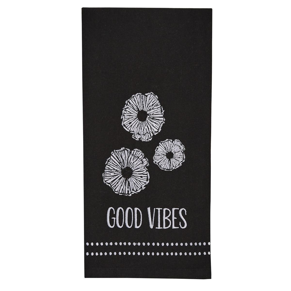 Good Vibes Dishtowel - Set of 6 Park Designs - The Fox Decor
