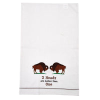 2 Heads Are Better Dishtowel - Set of 2 Park Designs - The Fox Decor