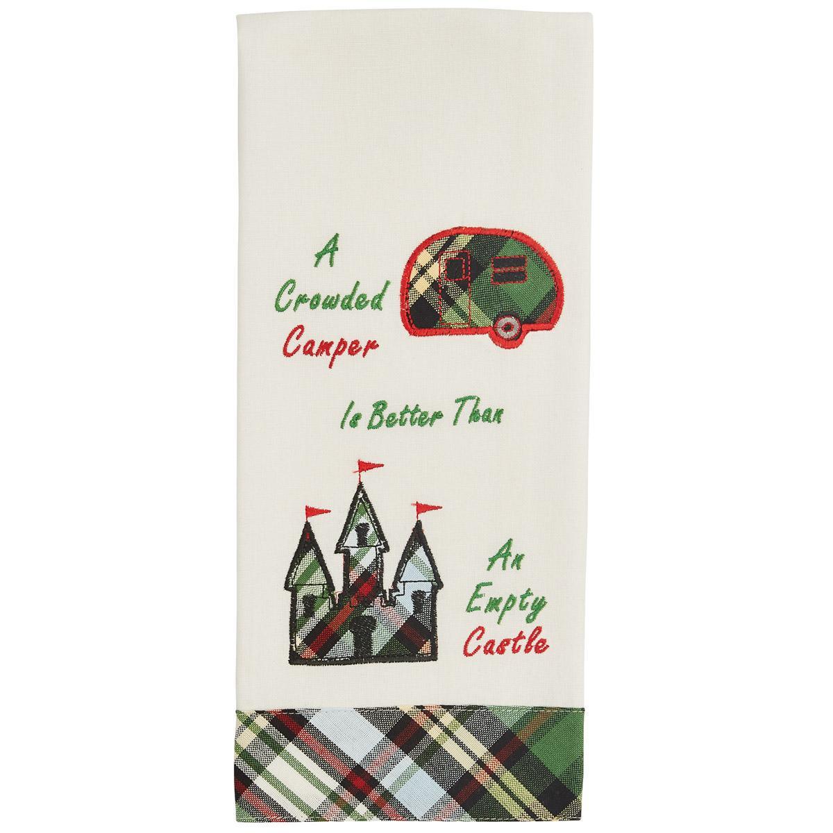 Crowded Camper Dishtowel - Set of 2 Park Designs - The Fox Decor