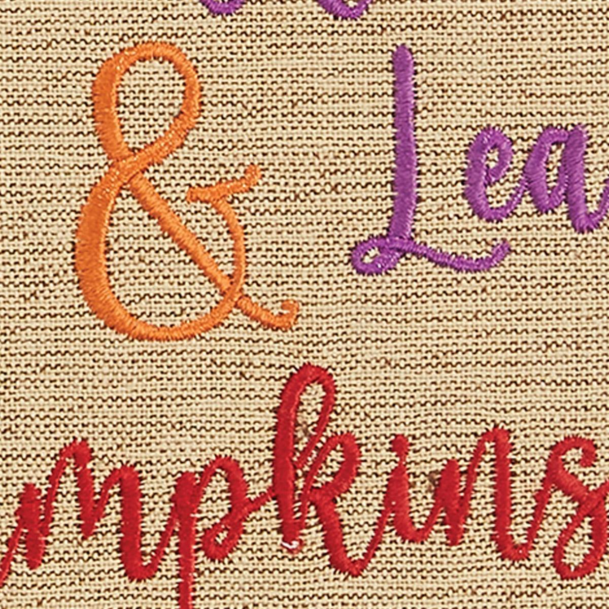 Autumn Leaves Dishtowel - Set of 2 Park Designs - The Fox Decor