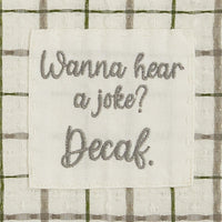 Decaf Dishtowel - Set of 2 Park Designs - The Fox Decor