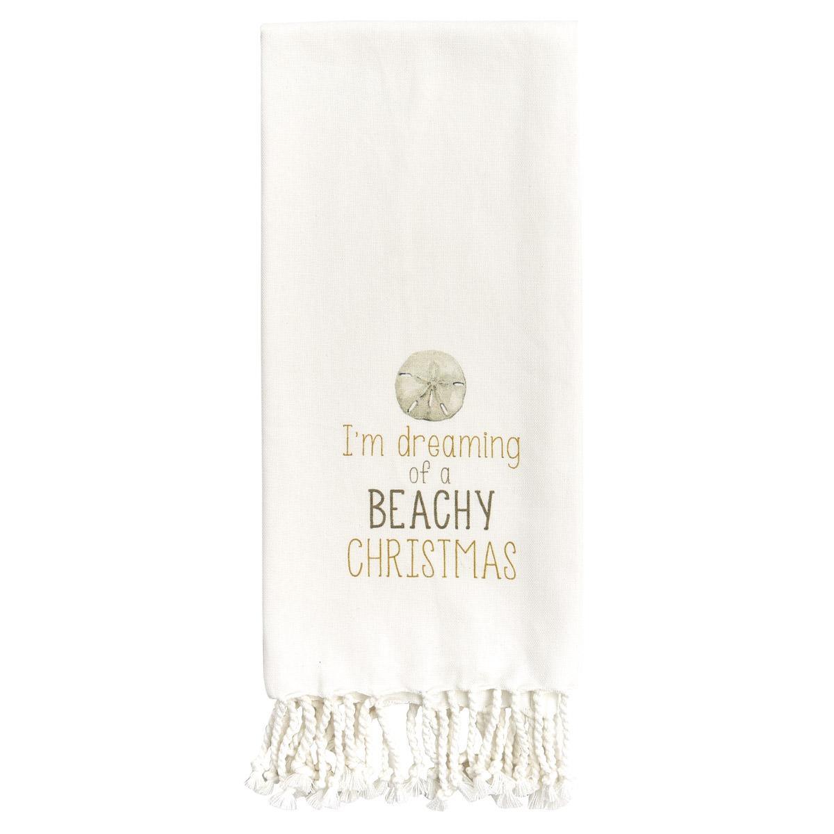 Beachy Christmas Decorative Dishtowel - Set of 2 Park Designs - The Fox Decor