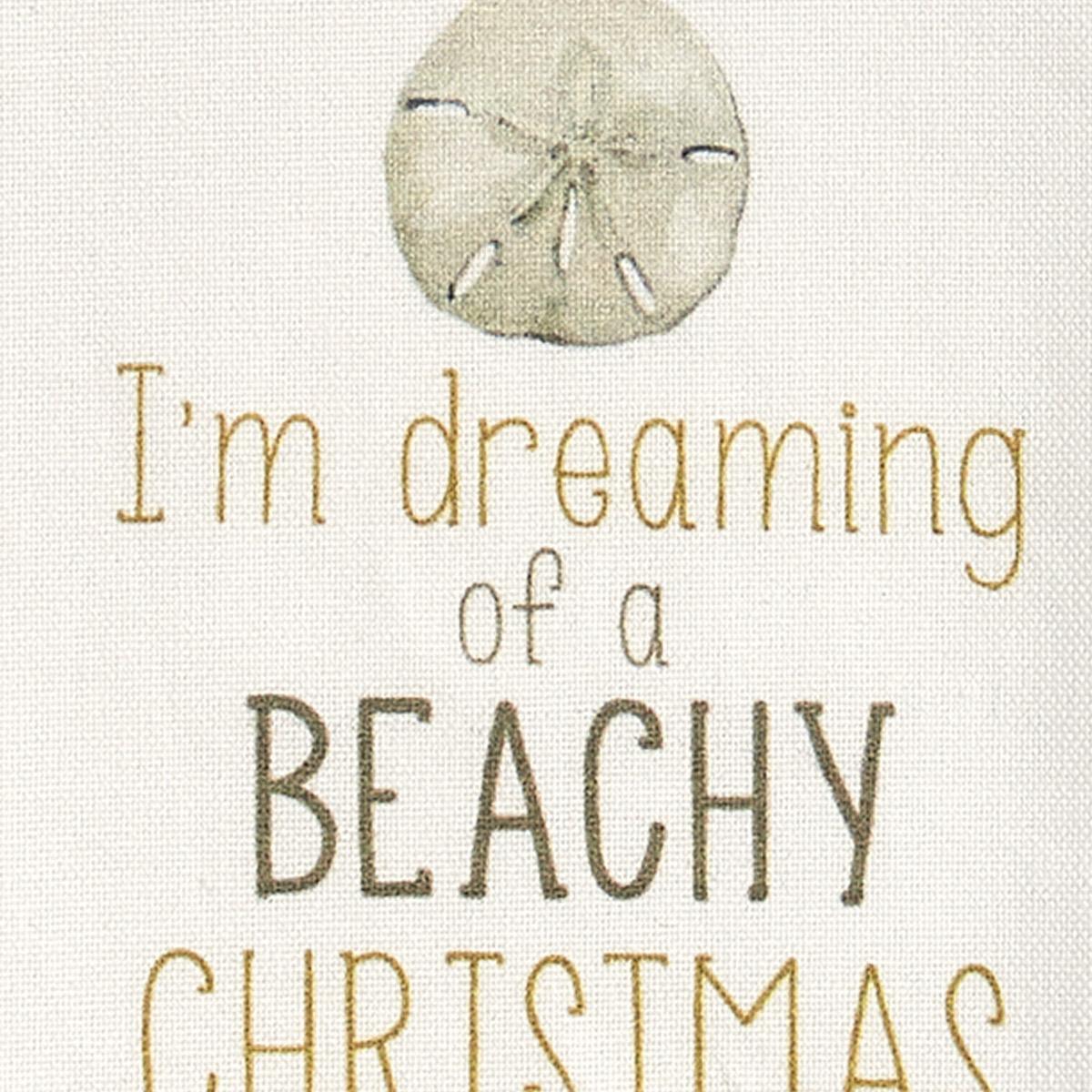 Beachy Christmas Decorative Dishtowel - Set of 2 Park Designs - The Fox Decor