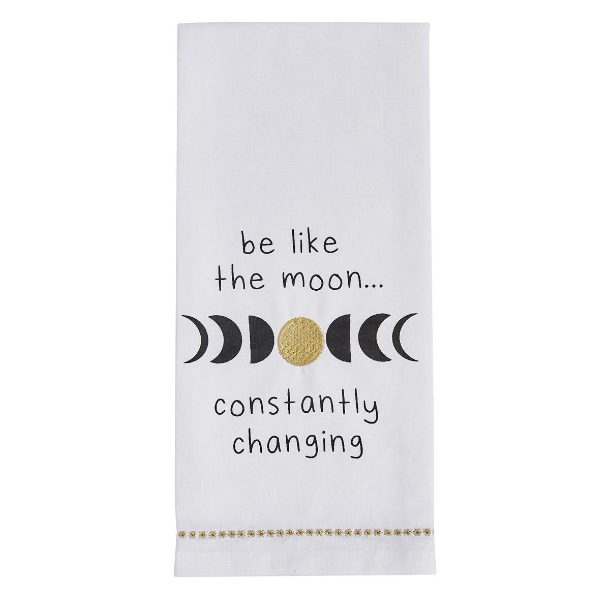 Be Like The Moon Dishtowel- Set of 2 Park Designs - The Fox Decor