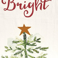 Calm And Bright Dishtowel - Set of 2 Park Designs - The Fox Decor