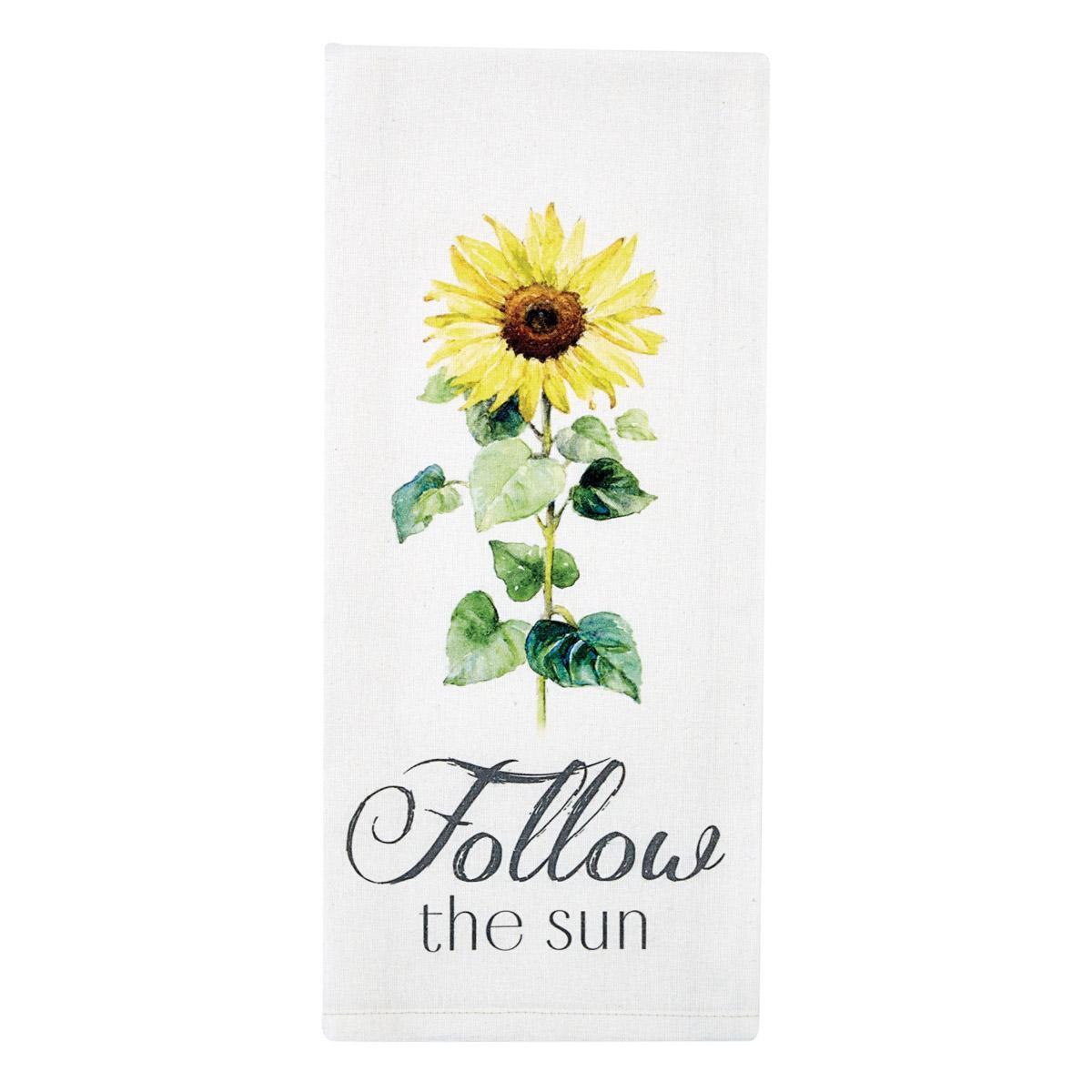Follow The Sun Dishtowel - Set of 6 Park Designs - The Fox Decor