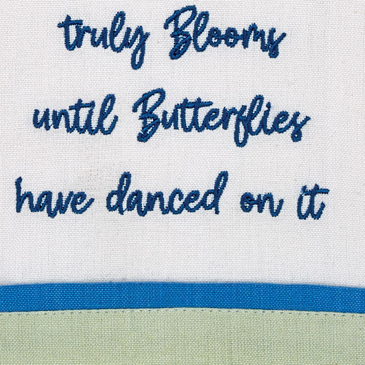 Butterflies Have Danced Embroidered Dishtowel - Set of 2 Park Designs - The Fox Decor