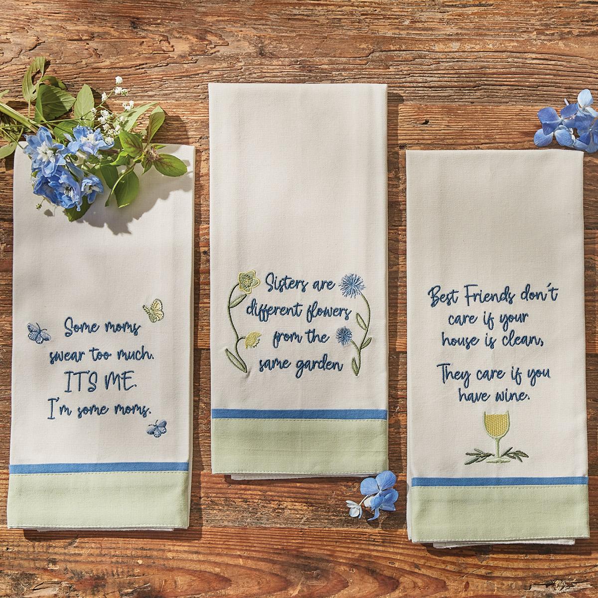 Some Moms Swear Dishtowel - The Fox Decor