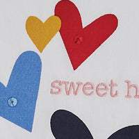 Sweet Heart Decorative Dishtowel - The Fox Decor