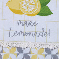 Life Hands Lemons Flour Sack Dishtowel - Set of 2 Park Designs - The Fox Decor