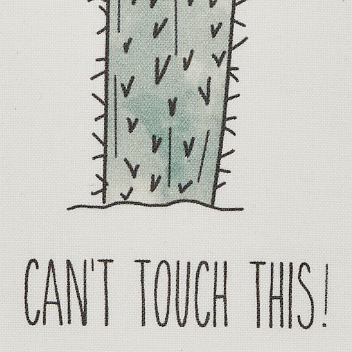 Can't Touch This Printed Dishtowel - Set of 2 Park Designs - The Fox Decor