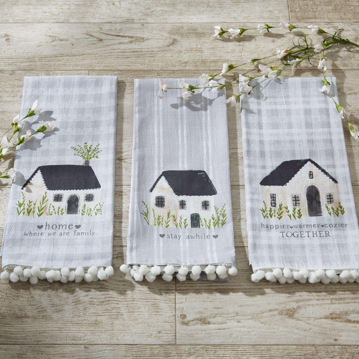Together Flour Sack Printed Dishtowel - The Fox Decor