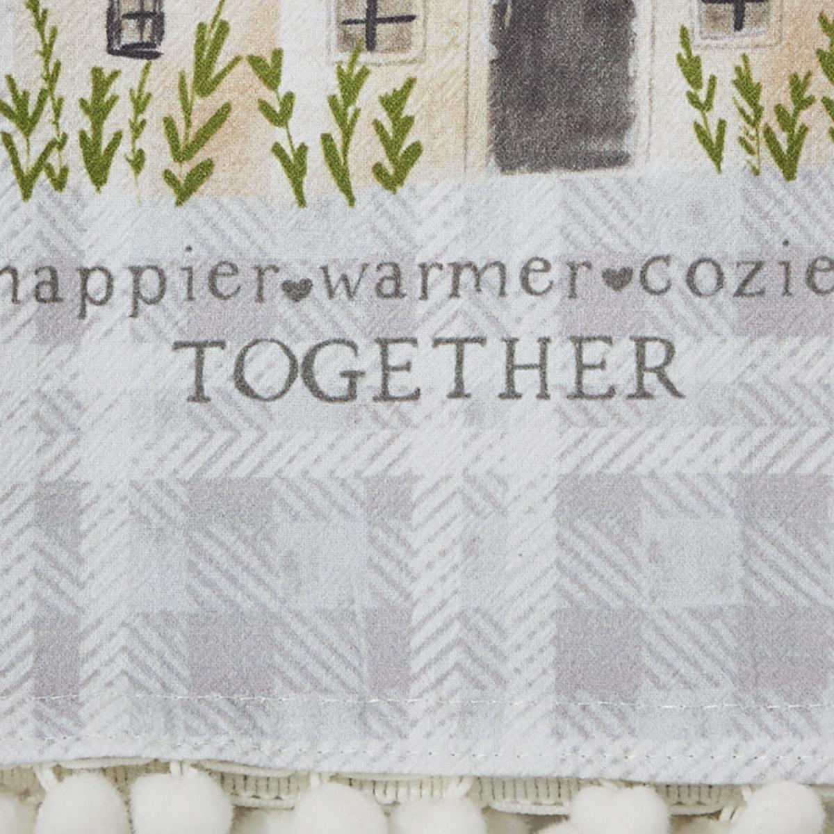 Together Flour Sack Printed Dishtowel - The Fox Decor