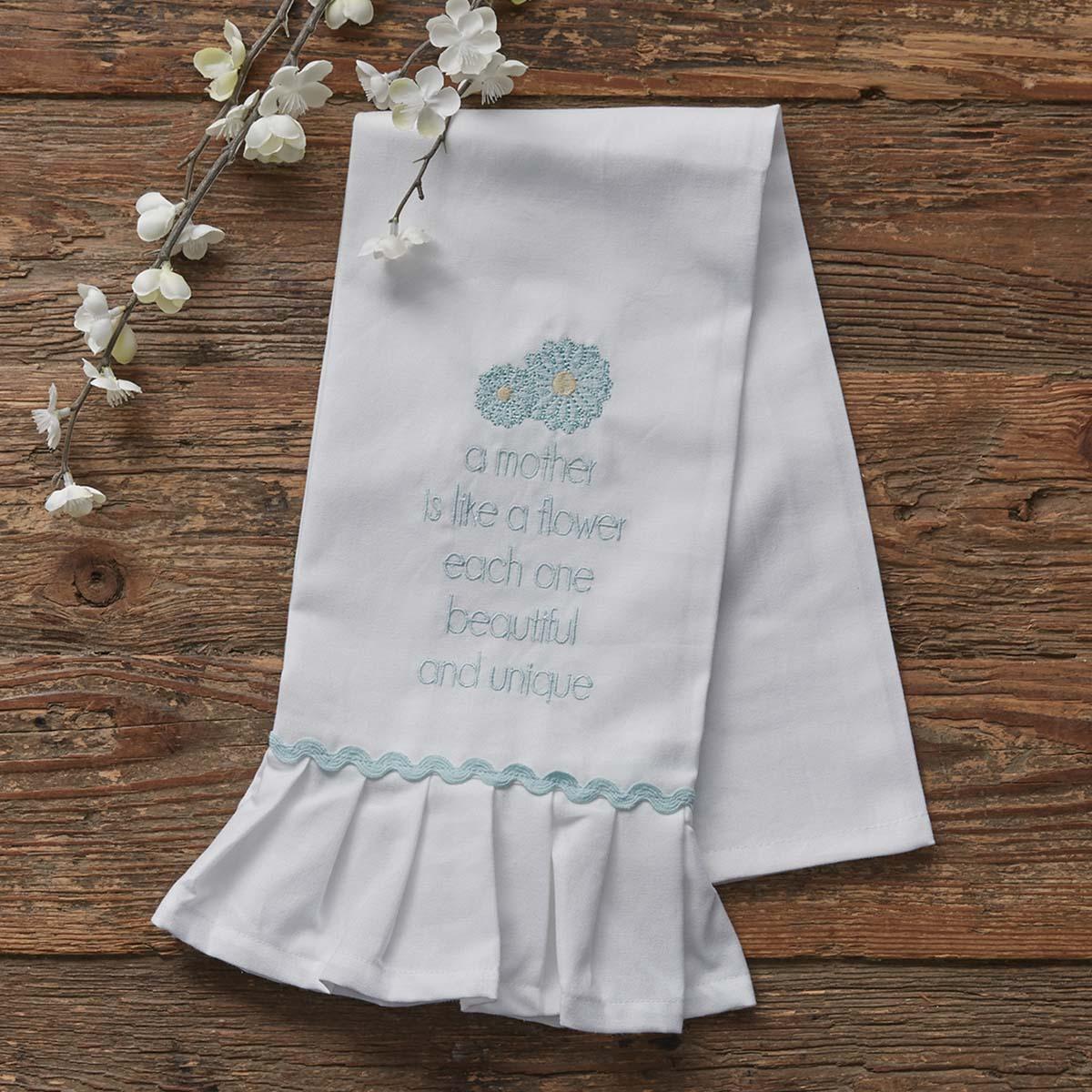 Mother Like A Flower Dishtowel - The Fox Decor