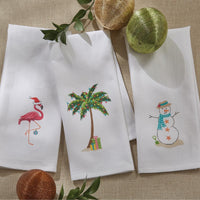 Thumbnail for Beach Snowman Printed Towel - Set of 2 Park Designs - The Fox Decor