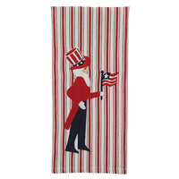Uncle Sam Applique Dishtowel - The Fox Decor