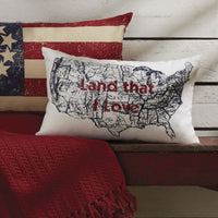 Thumbnail for Land That I Love Pillow Cover - 12X20 Set of 2 Park Designs - The Fox Decor