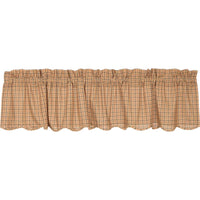 Thumbnail for Millsboro Valance Curtain Scalloped 16x72