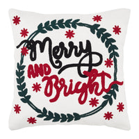 Thumbnail for Black Plaid Merry & Bright Pillow 18x18 - The Fox Decor