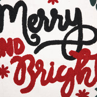 Thumbnail for Black Plaid Merry & Bright Pillow 18x18 - The Fox Decor