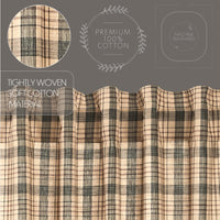 Thumbnail for Cider Mill Plaid Door Panel Curtain 72x40 VHC Brands - The Fox Decor