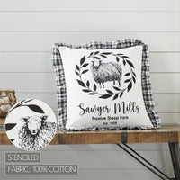 Thumbnail for Sawyer Mill Black Sheep Pillow 18x18 VHC Brands
