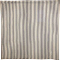 Thumbnail for Kaila Ticking Stripe Shower Curtain 72x72 - The Fox Decor