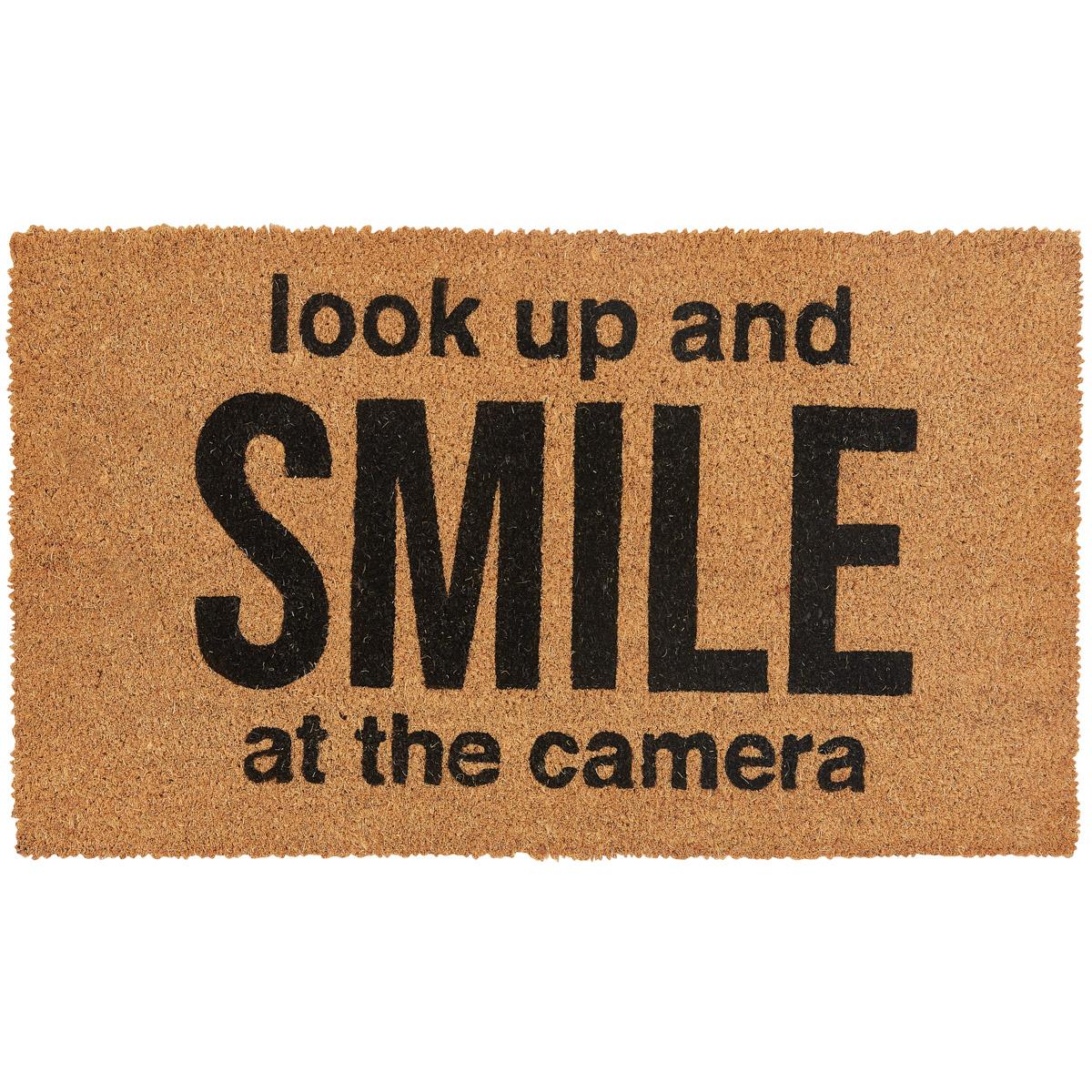 Look Up And Smile At The Camera Doormat - The Fox Decor