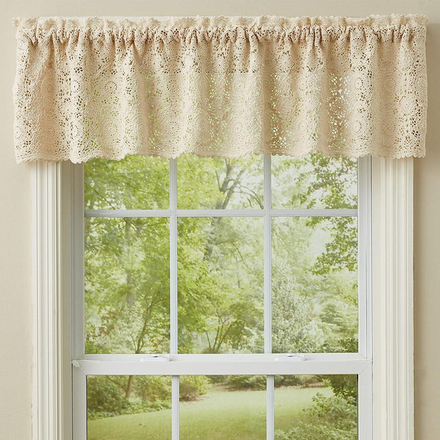 Lace Valance - Cream Park designs - The Fox Decor