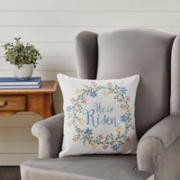 Thumbnail for He is Risen Pillow 18x18 - The Fox Decor