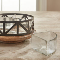 Urban Farmhouse Lazy Susan - Park Designs - The Fox Decor
