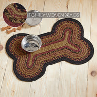 Thumbnail for Heritage Farms Indoor/Outdoor Medium Bone Braided Rug 15