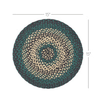 Thumbnail for Pine Grove Jute Braided Trivet 15