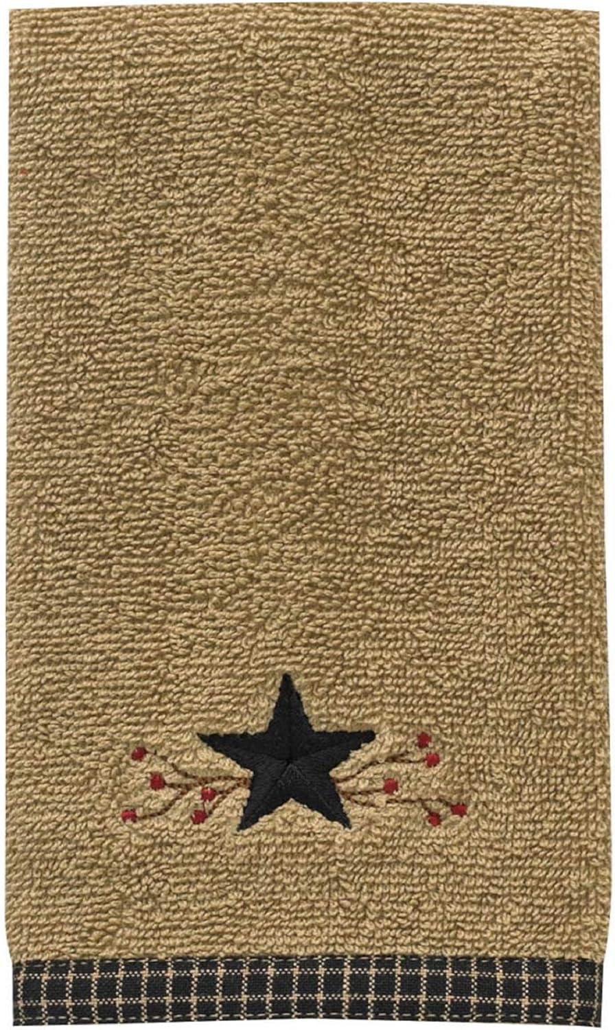 Star Vine Terry Fingertip Towel Set of 2 - Park Designs