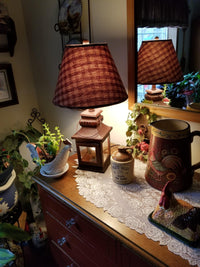 Thumbnail for Iron Lantern Lamp - Red Park Designs