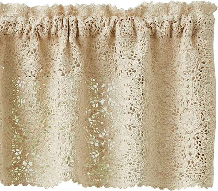 Lace Valance - Cream Park designs - The Fox Decor