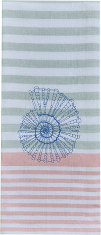 Thumbnail for Sea Life Embroidered Shell Dishtowel Set of 2 Park Designs