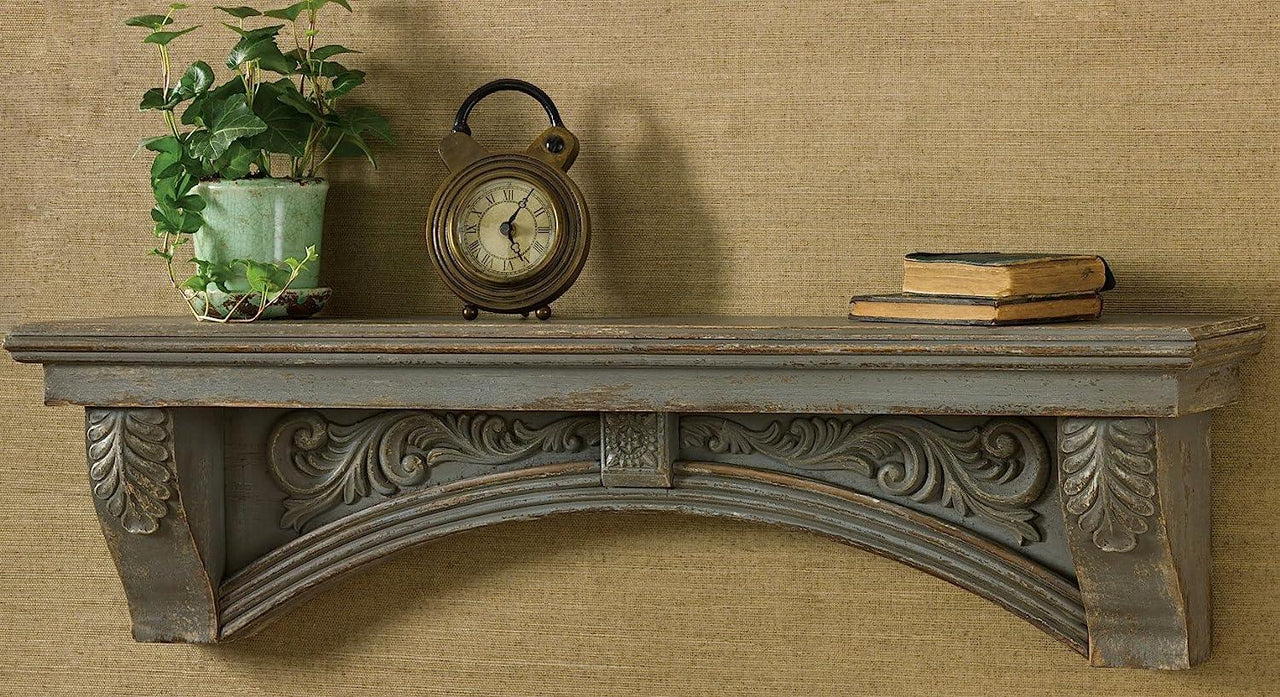 Mantle Shelf - Aged Gray Park Designs