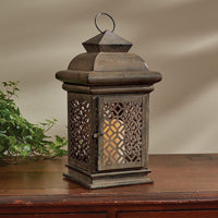 Garden Fretwork Lantern - Park Designs - The Fox Decor