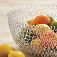 Thumbnail for White Spiral Wire Bowl Park Designs - The Fox Decor