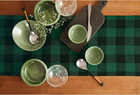 Thumbnail for Wicklow Check Table Runners - Forest Backed Park Designs - The Fox Decor