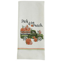 Pick Of The Patch Embroidered Dishtowel - The Fox Decor