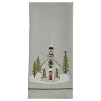 Church Christmas Dishtowel - Set of 2 Park Designs - The Fox Decor