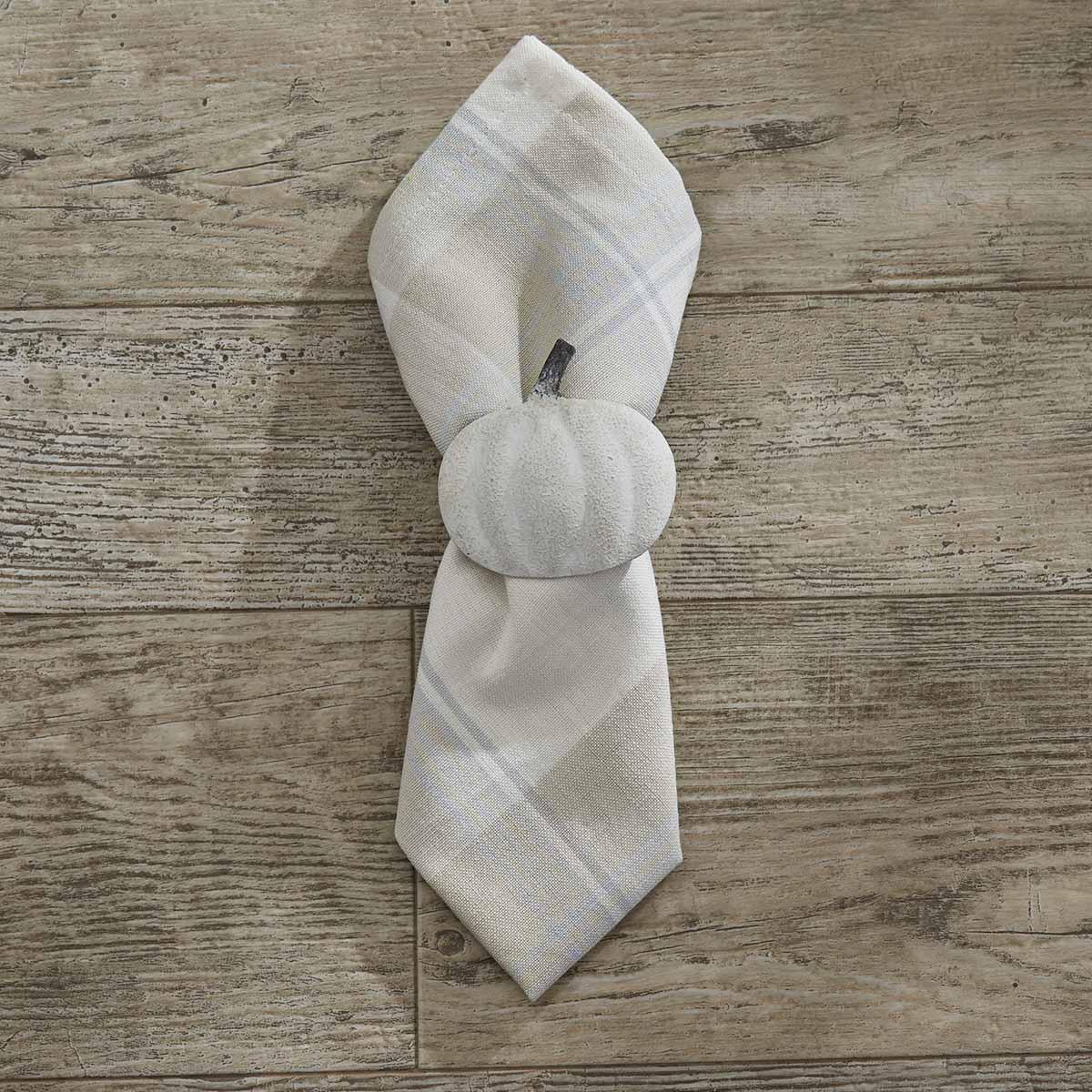 Cream Pumpkin Napkin Rings - Set of 6 Park Designs - The Fox Decor