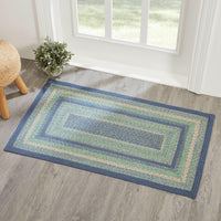 Thumbnail for Jolie Braided Jute Rectangle Rugs with Rug Pad - VHC Brands