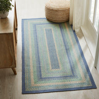 Thumbnail for Jolie Braided Jute Rectangle Rugs with Rug Pad - VHC Brands