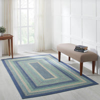 Thumbnail for Jolie Braided Jute Rectangle Rugs with Rug Pad - VHC Brands