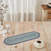 Thumbnail for Jolie Jute Oval Runner 8x24 - The Fox Decor