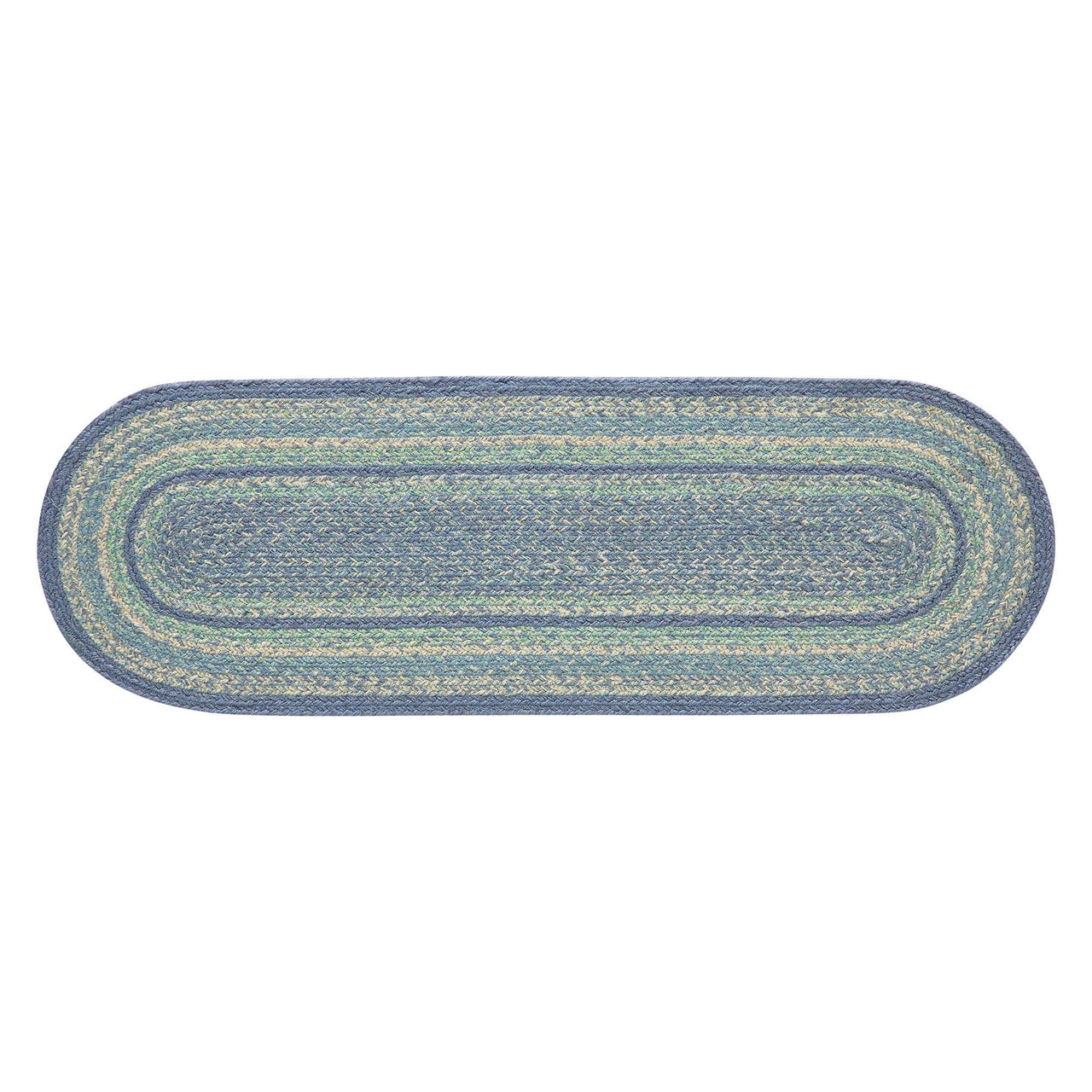 Jolie Jute Oval Runner 12x36 - The Fox Decor