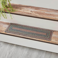 Thumbnail for Multi Jute Stair Tread Rect Latex 8.5x27 - The Fox Decor